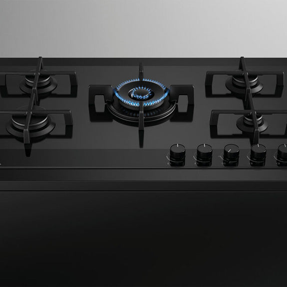 FISHERPAYKEL GAS ON GLASS COOKTOP 90CM