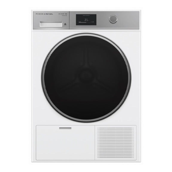 FISHERPAYKEL HEAT PUMP DRYER WHITE 10KG 60CM