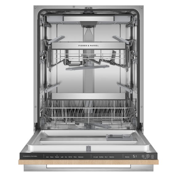 FISHERPAYKEL INTEGRATED DISHWASHER TALL SANITISE 60cm