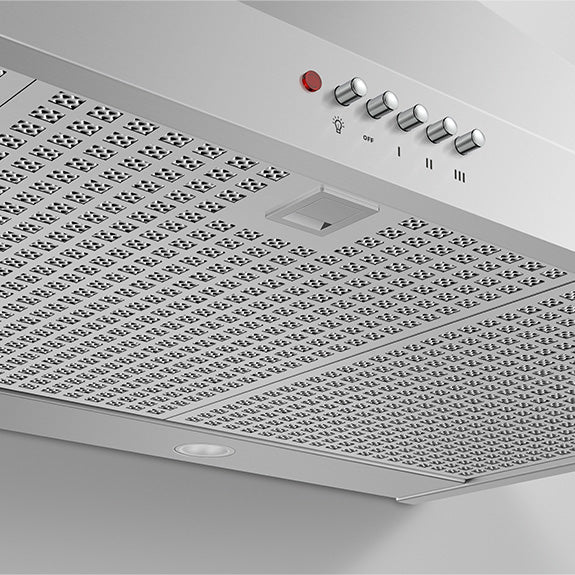 FISHERPAYKEL CANOPY WALL RANGEHOOD STAINLESS STEEL 90CM