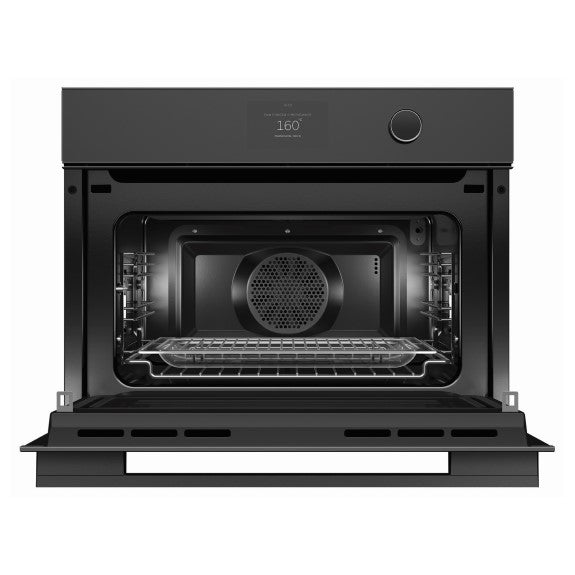 FISHERPAYKEL MICROWAVE OVEN COMPANION SMARTHQ MINIMAL BLACK 60CM