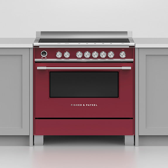 FISHERPAYKEL FREESTANDING INDUCTION COOKER RED 90CM