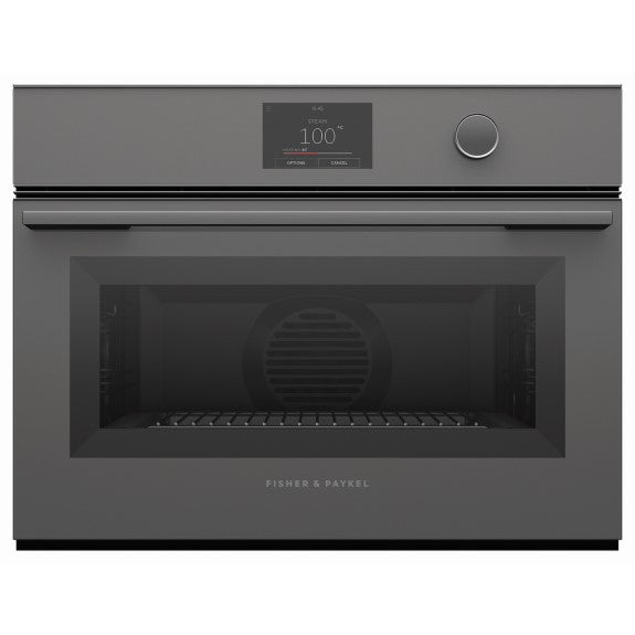 FISHERPAYKEL STEAMER OVEN COMPANION MINIMAL GREY 60CM