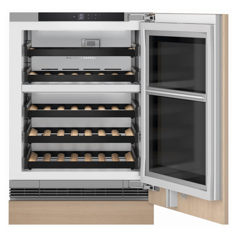FISHERPAYKEL INTEGRATED WINE CABINET 35 BOTTLES TINTED GLASS DOOR 60cm