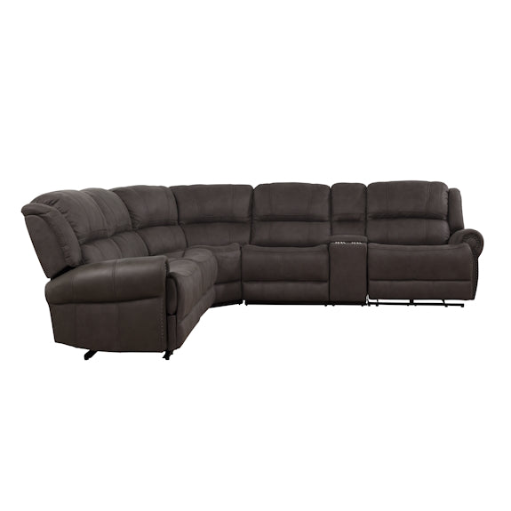 GRANDVIEW GRANDVIEW ASH - FABRIC - ELECTRIC RECLINING CORNER LOUNGE