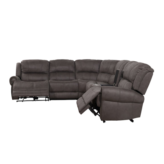 GRANDVIEW GRANDVIEW ASH - FABRIC - ELECTRIC RECLINING CORNER LOUNGE