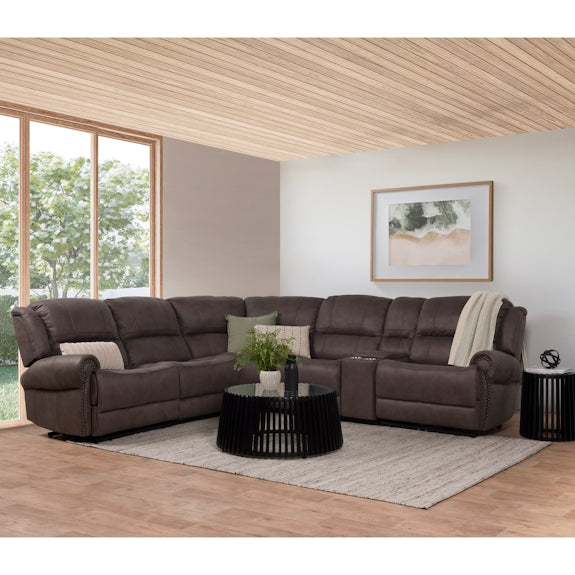 GRANDVIEW GRANDVIEW ASH - FABRIC - ELECTRIC RECLINING CORNER LOUNGE