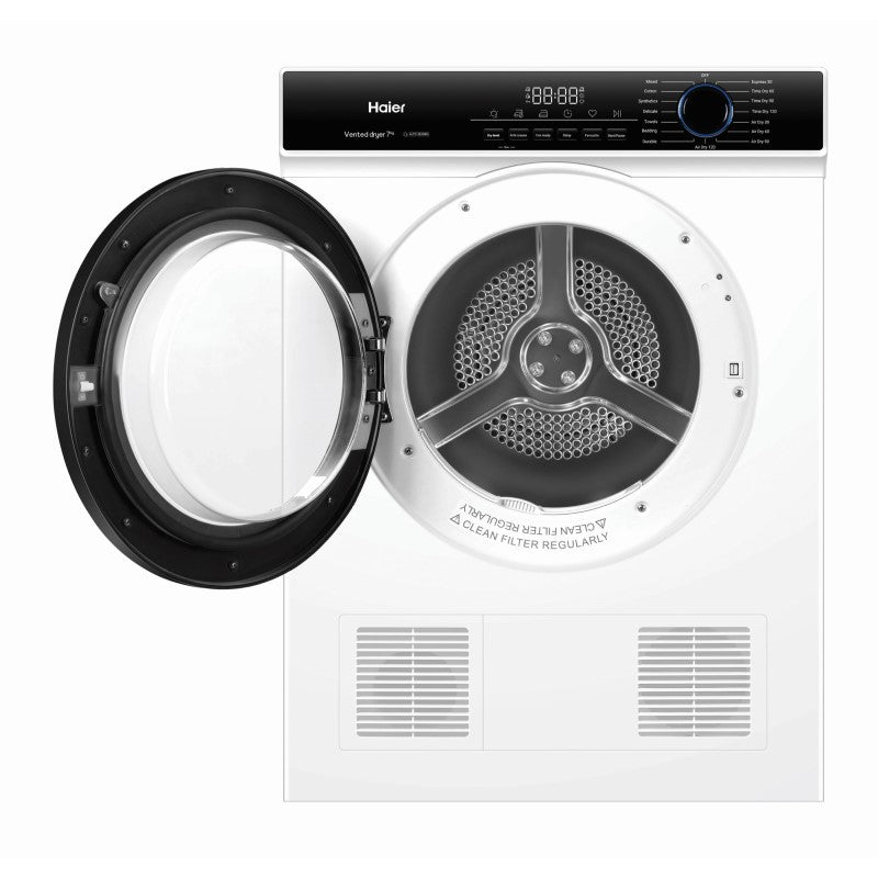HAIER SENSOR VENTED DRYER 7kg