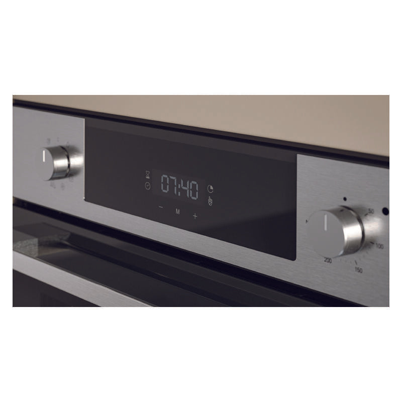 HAIER 500 SERIES BUILT IN OVEN AIR FRY STEAM ASSIST S/STEEL 60CM