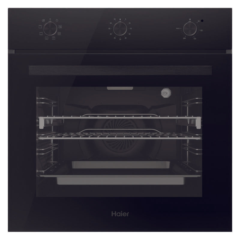 HAIER 300 SERIES BUILT IN OVEN 10A PLUG BLACK 60CM