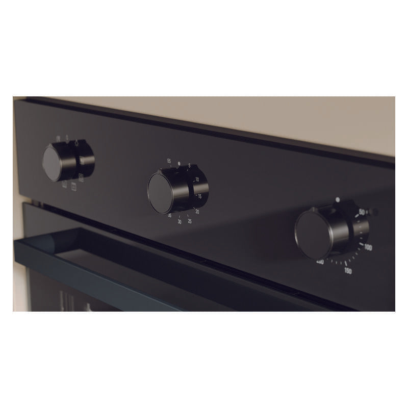 HAIER 300 SERIES BUILT IN OVEN 10A PLUG BLACK 60CM