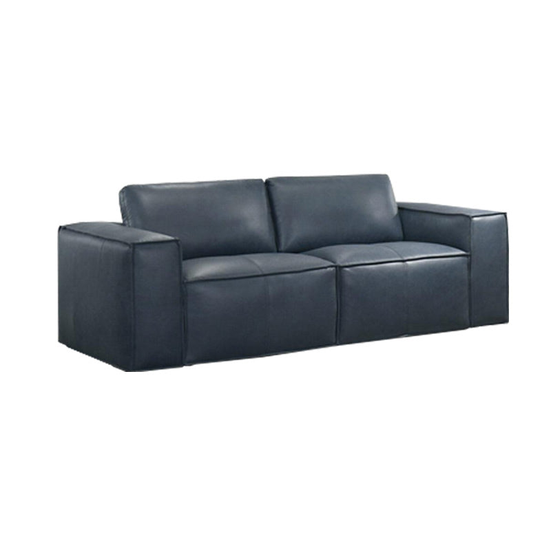 HAVANA HAVANA BLUE - LEATHER - 2 + 3 SEAT SOFA PAIR