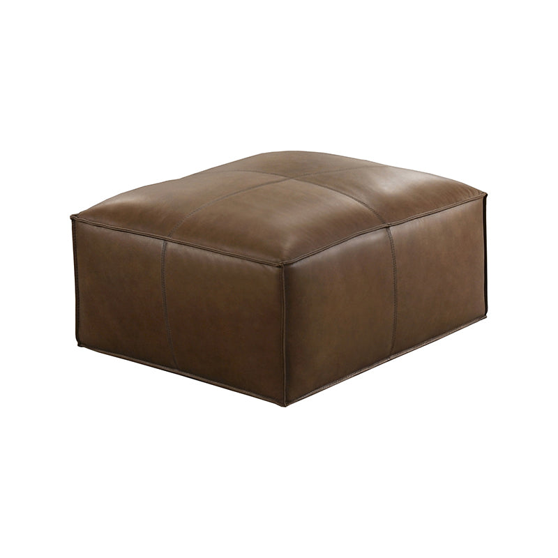 HAVANA HAVANA TAN - LEATHER - OTTOMAN