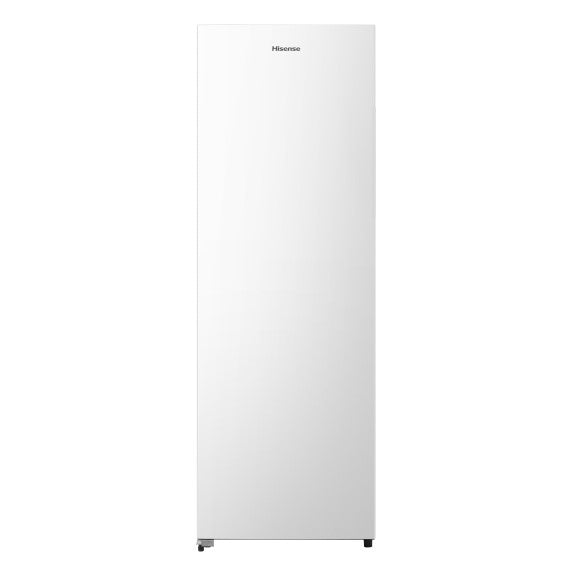 HISENSE HYBRID VERTICAL FRIDGE/FREEZER WHITE 240L