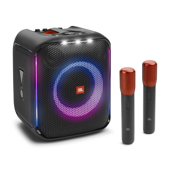 JBL ENCORE COMPACT PARTYBOX INC 2 MICS Black