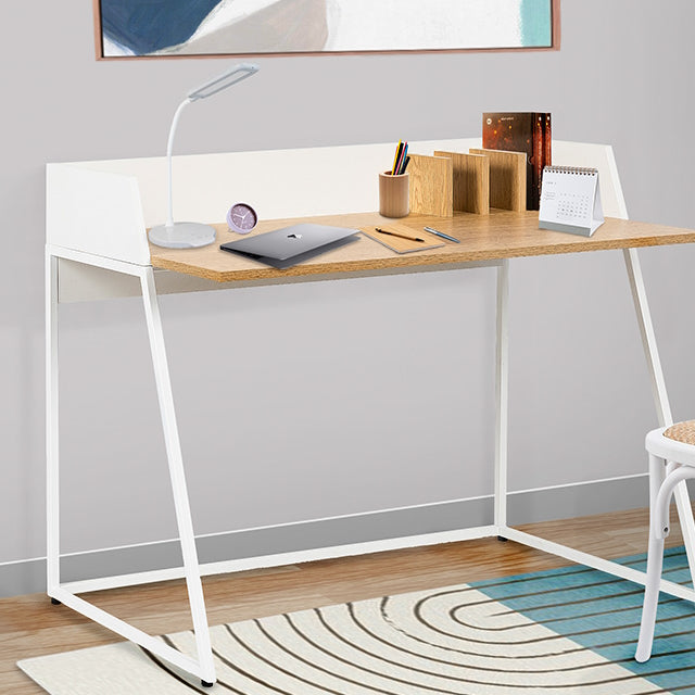KENNET KENNET DESK - 1200X620 - WHITE/OAK