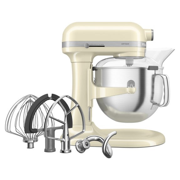KITCHENAID ARTISAN BOWL LIFT MIXER ALMOND CREAM 6.6L