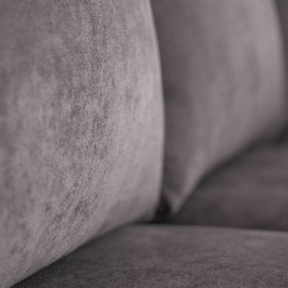 Kristie 3 Seater Sofa Bed with Chaise - Dark Grey