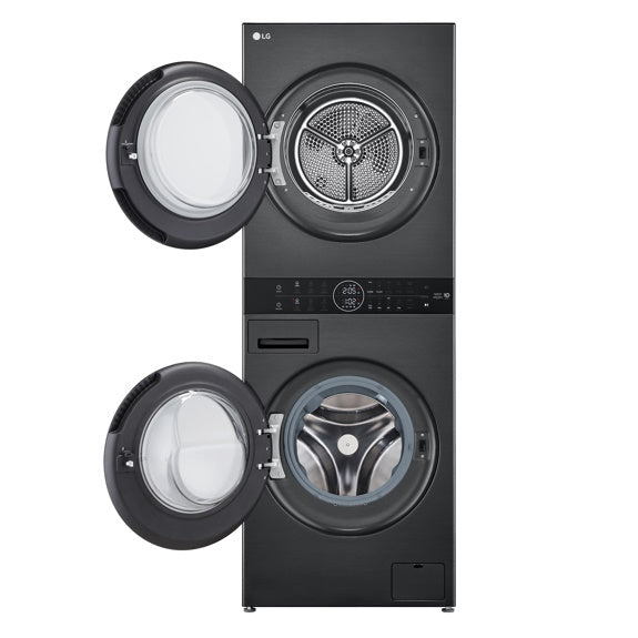 LG WASHTOWER WASHER DRYER - BLACK STOCKIST ONLY 12kg/9kg