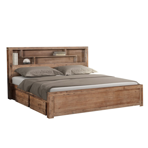 LINCOLN LINCOLN 4 PCE BEDROOM SUITE TALLBOY - KING