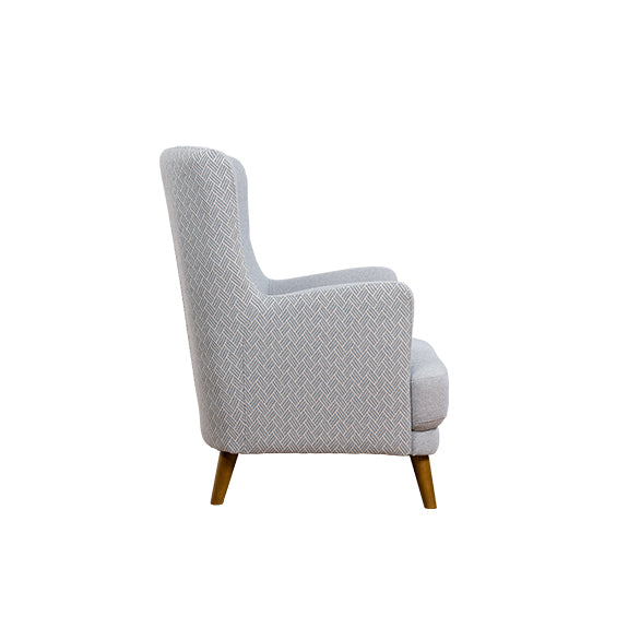 Marie Accent Armchair - Polar Sky/Eclipse Sky