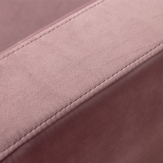 Marlow Single Seater Fabric Armchair - Blush