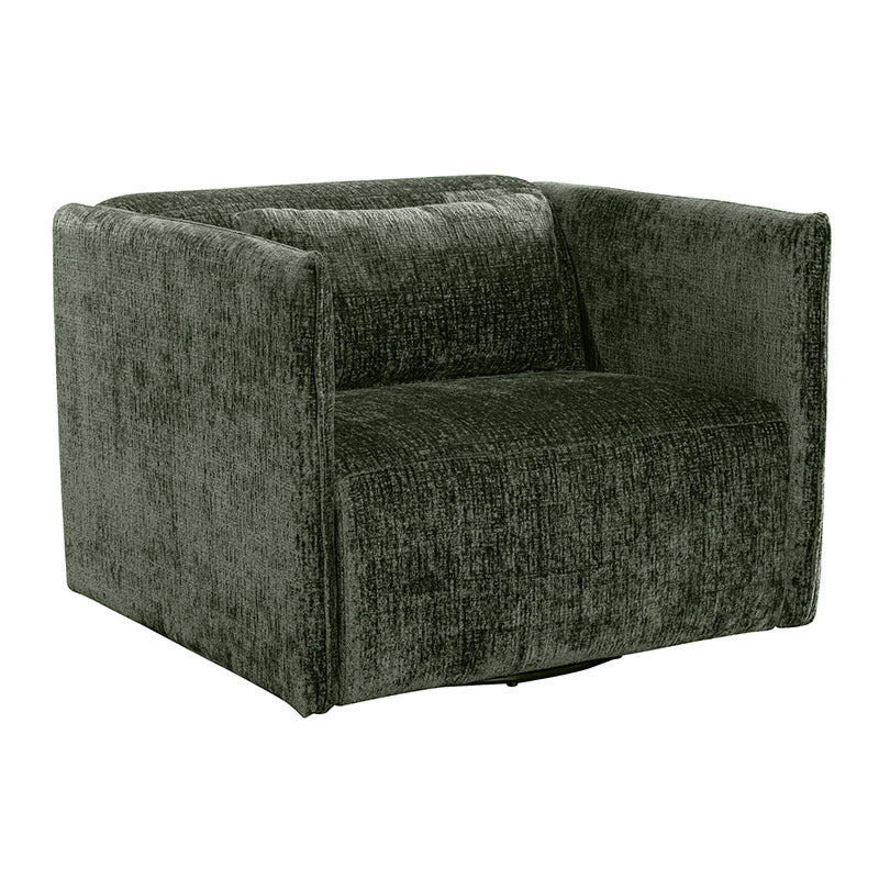 MARTINA MARTINA AVOCADO - AURA FABRIC - SWIVEL CHAIR