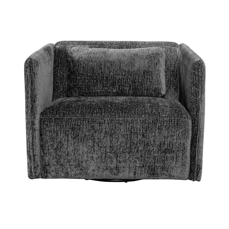 MARTINA MARTINA SMOKED PEARL - AURA FABRIC - SWIVEL CHAIR