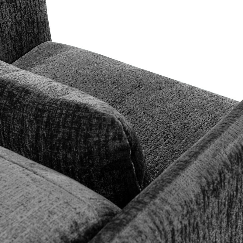 MARTINA MARTINA SMOKED PEARL - AURA FABRIC - SWIVEL CHAIR