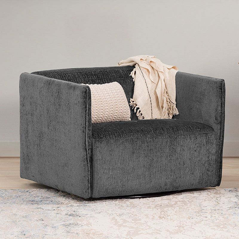 MARTINA MARTINA SMOKED PEARL - AURA FABRIC - SWIVEL CHAIR