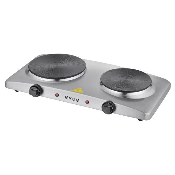 MAXIM KITCHENPRO TWIN PORTABLE COOKTOP AND HOTPLATE