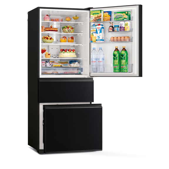 MITSUBISHI ELEC BOTTOM MOUNT REFRIGERATOR 450L