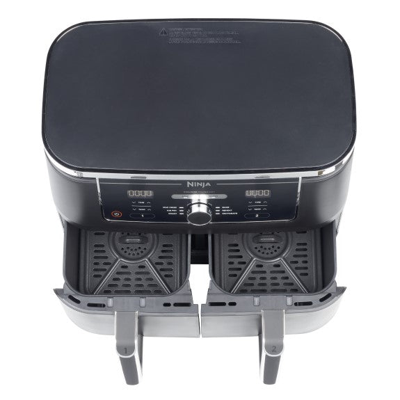 NINJA FOODI MAX XXXL DUAL ZONE AIR FRYER SILVER BLACK 9.5L
