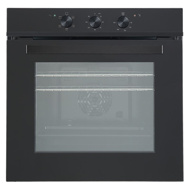 NORJ 5 FUNCTION 10 AMP OVEN BLACK 60cm