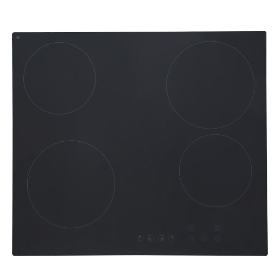 NORJ TOUCH CONTROL CERAMIC COOKTOP - EUROPEAN ILVA GLASS 60cm
