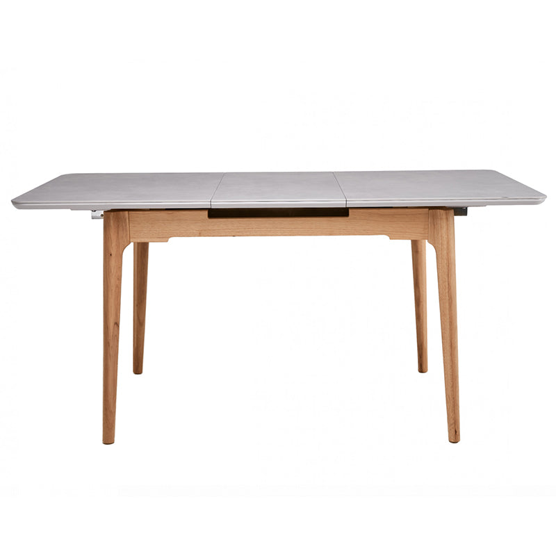 NORWAY NORWAY EXT DINING TABLE - 1400-1800X900 - LIGHT GREY/OAK