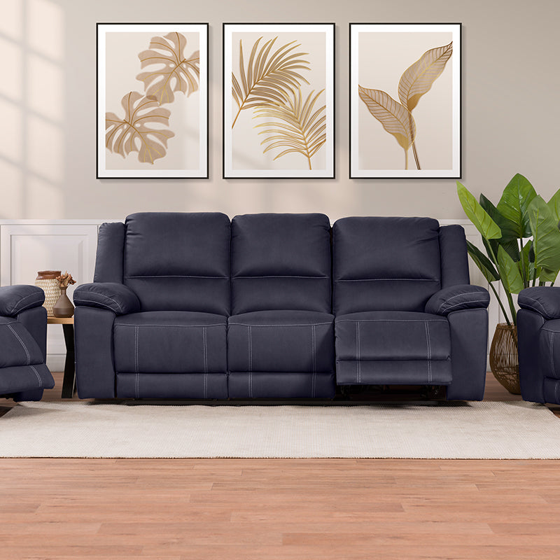 OREGON OREGON NAVY - FABRIC - 3 SEAT MANUAL RECLINER