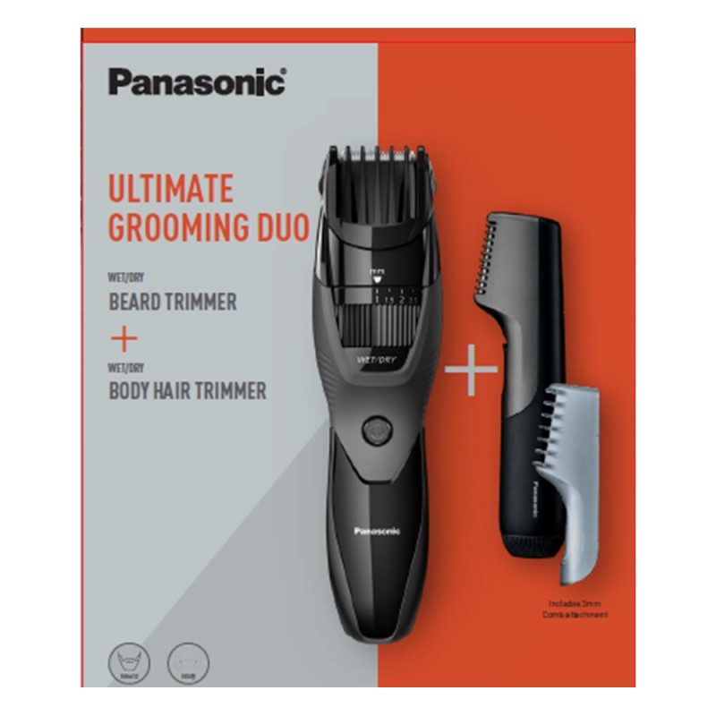 PANASONIC BEARD & BODY DUO TRIMMER KIT