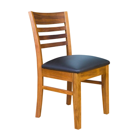 PARIS PARIS DINING CHAIR - BLACK/BLACKWOOD