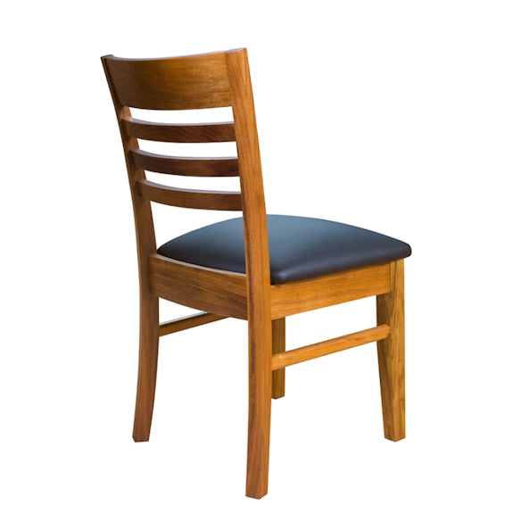 PARIS PARIS DINING CHAIR - BLACK/BLACKWOOD