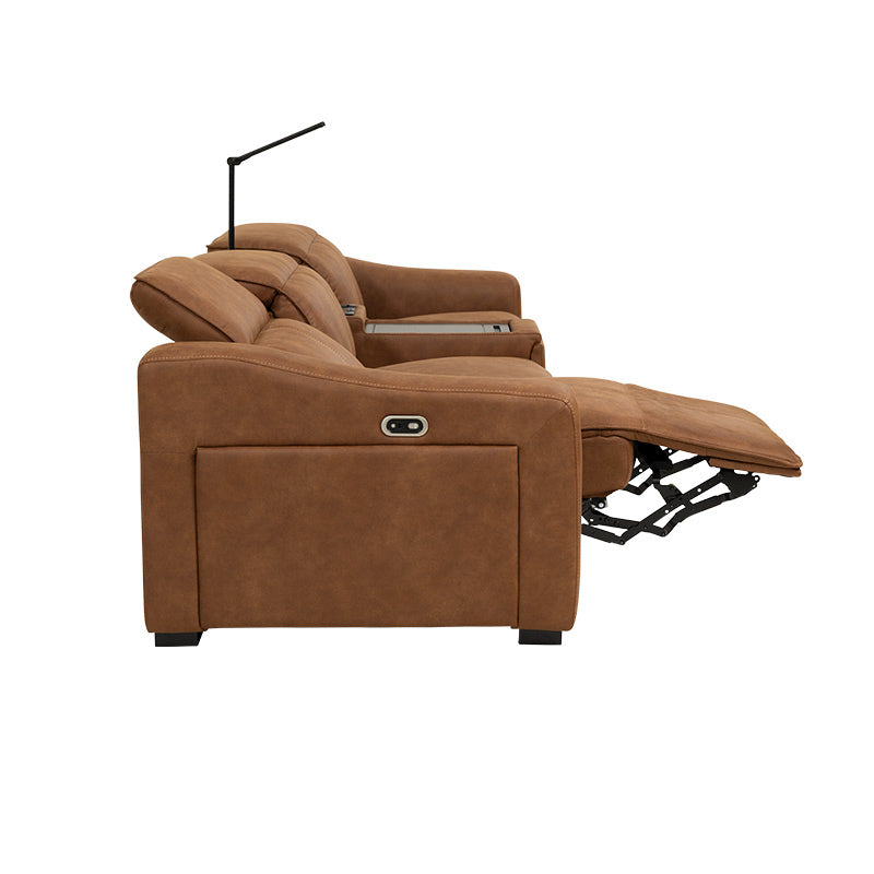 PRESTIGE PRESTIGE TAN - PORTLAND FABRIC - 3 SEAT ELECTRIC RECLINER