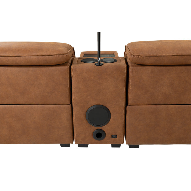 PRESTIGE PRESTIGE TAN - PORTLAND FABRIC - 3 SEAT ELECTRIC RECLINER
