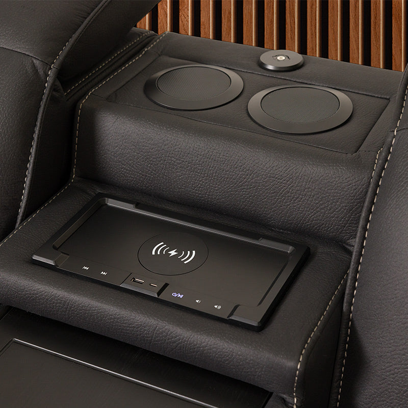 PRESTIGE PRESTIGE JET - ANTELOPE FABRIC - 3 SEAT ELECTRIC RECLINER