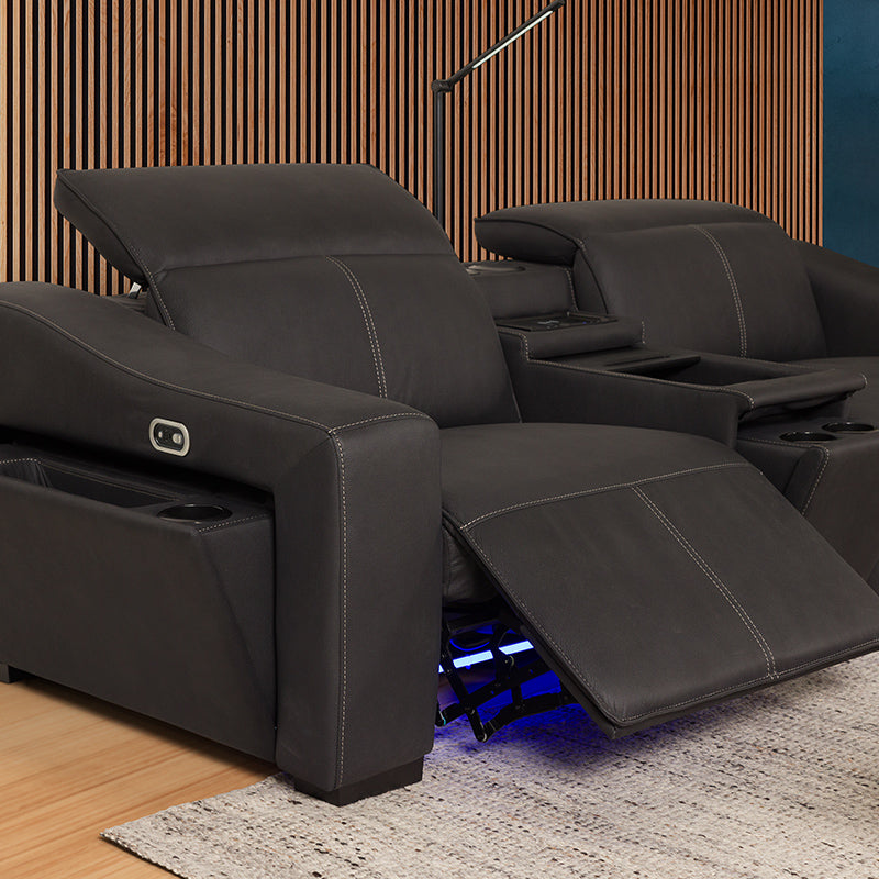 PRESTIGE PRESTIGE JET - ANTELOPE FABRIC - 2 SEAT ELECTRIC RECLINER