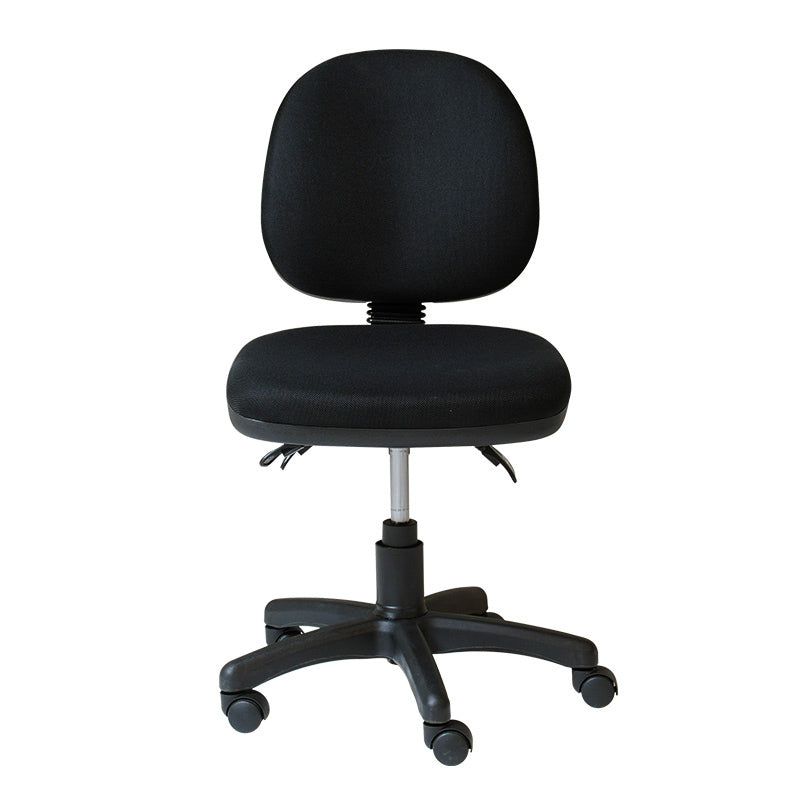 RAPIDLINE RAPIDLINE ET20 MEDIUM BACK OFFICE CHAIR - FABRIC BLACK