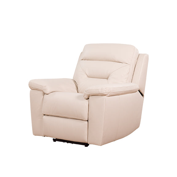 RENATO RENATO TAUPE - LEATHER - ELECTRIC RECLINER