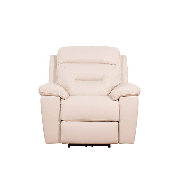 RENATO RENATO TAUPE - LEATHER - ELECTRIC RECLINER