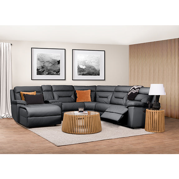 RENATO RENATO BLACK - LEATHER - ELECTRIC CORNER LOUNGE