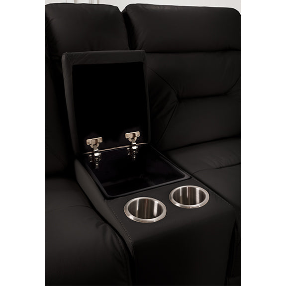 RENATO RENATO BLACK - LEATHER - ELECTRIC CORNER LOUNGE