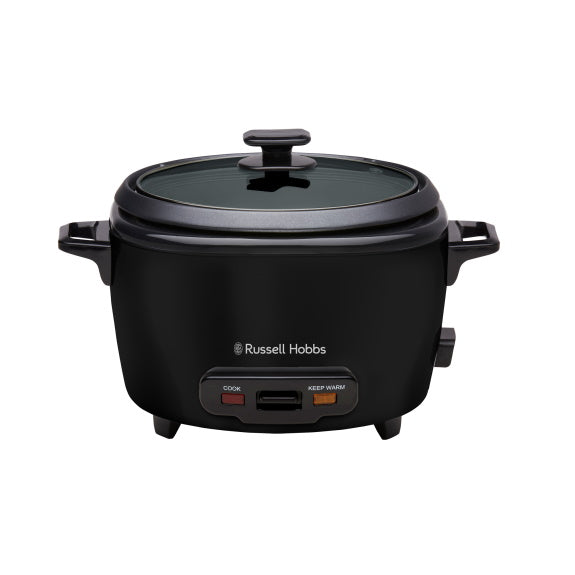 RUSSELLHOBBS TURBO RICE COOKER MATT BLACK 10 CUP
